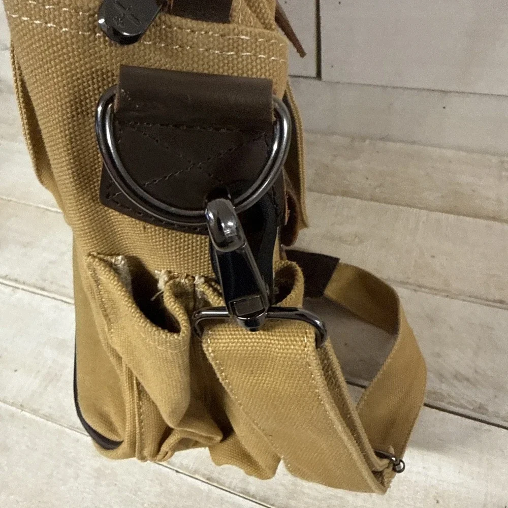 FLIGHT OUTFITTERS Bush Pilot Folio Bag Canvas Bag With Strap Fast Shipping